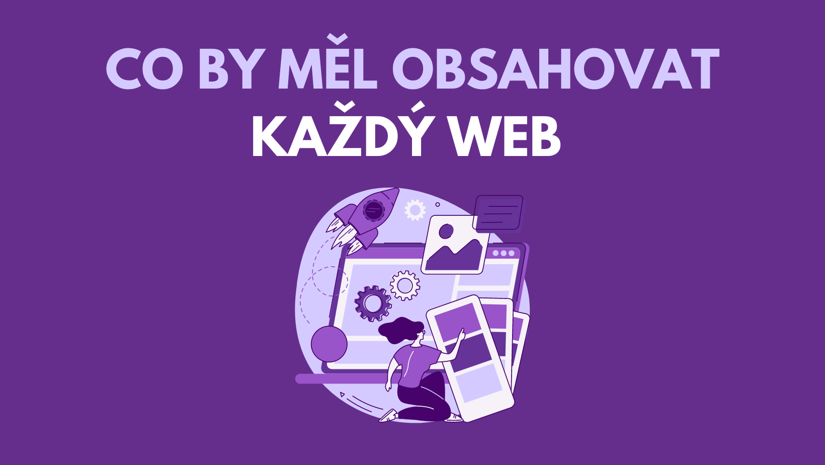 Co by měl obsahovat web?